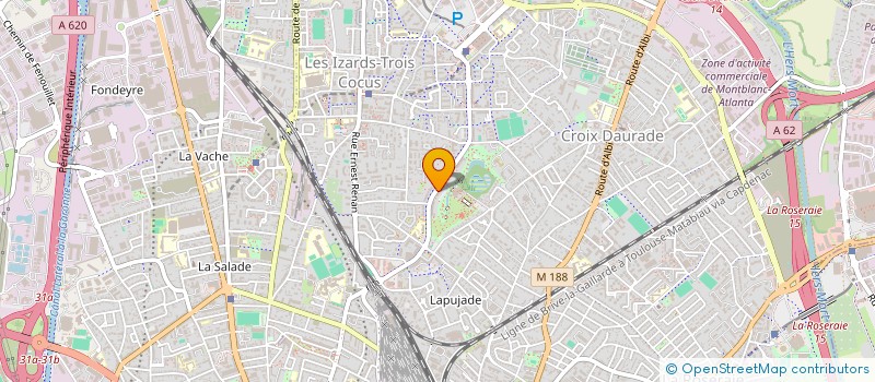 localisation de l'entreprise MONSIEUR MOHAMED BOUZIANE  TOULOUSE