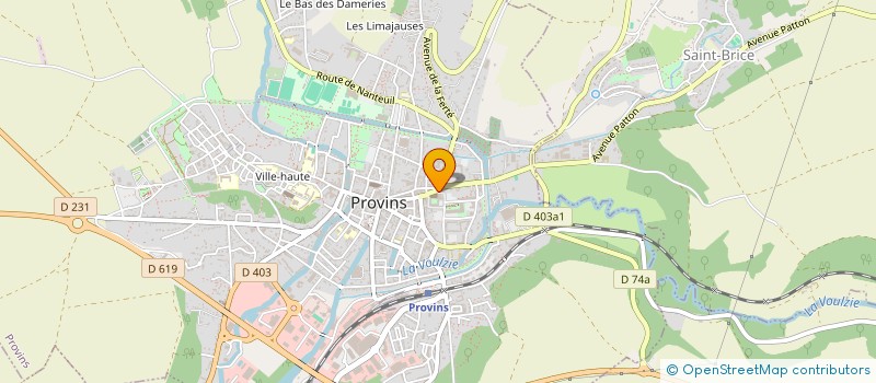 localisation de l'entreprise MONSIEUR MOHAMED BOUZIANI à PROVINS