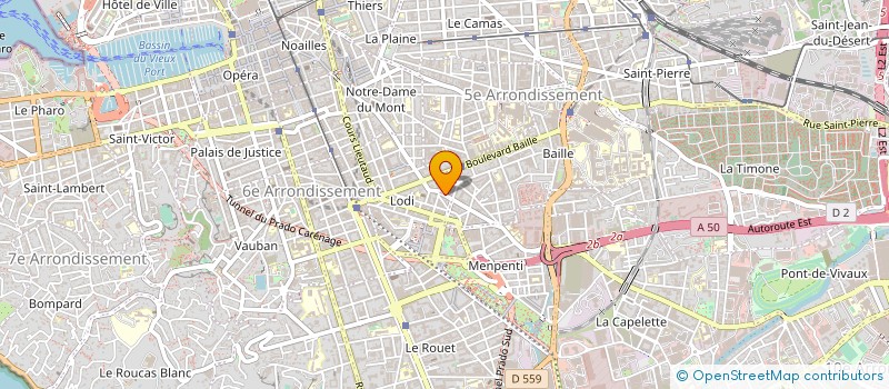 localisation de l'entreprise MONSIEUR MOHAMED BOUZID à MARSEILLE