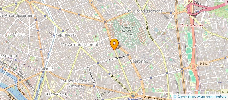 localisation de l'entreprise MONSIEUR MOHAMED BOUZINEB  PARIS