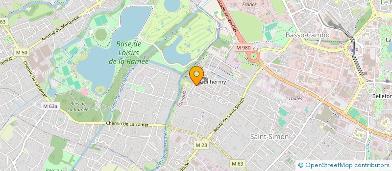 localisation de l'entreprise MONSIEUR MOHAMED BOUZOUINA à TOULOUSE