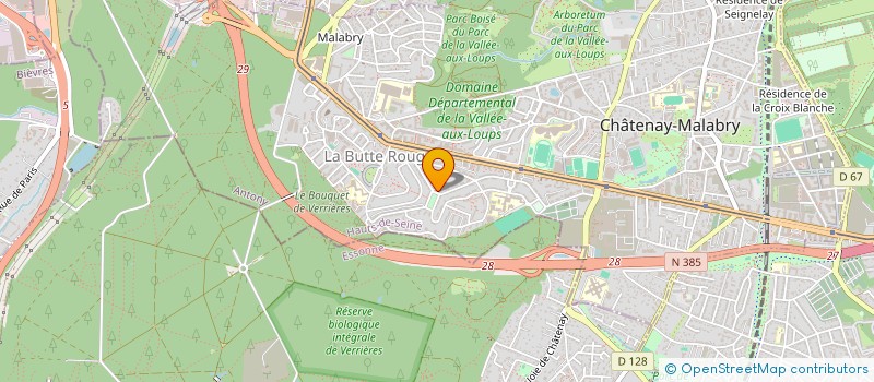 localisation de l'entreprise MONSIEUR MOHAMED BOUZRAA  CHATENAY-MALABRY