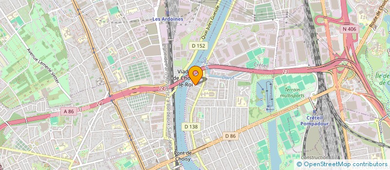 localisation de l'entreprise MONSIEUR MOHAMED BRAHEM  CHOISY-LE-ROI