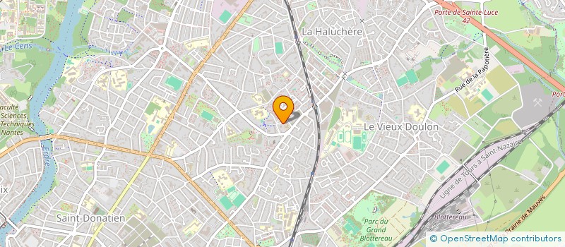 localisation de l'entreprise MONSIEUR MOHAMED BRAHIM AZZOUZ à NANTES