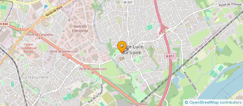 localisation de l'entreprise MONSIEUR MOHAMED BRAHIMI à SAINTE-LUCE-SUR-LOIRE