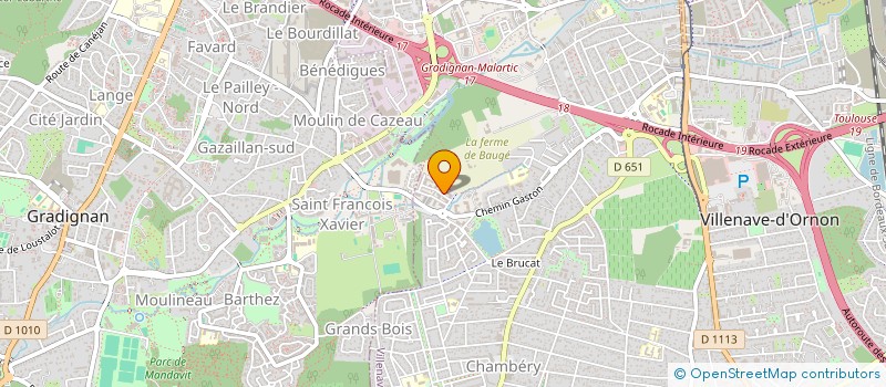 localisation de l'entreprise MONSIEUR MOHAMED BRAHIMI à VILLENAVE-D'ORNON