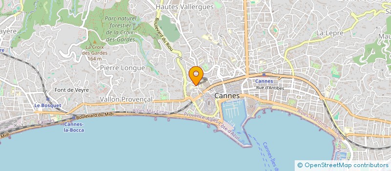 localisation de l'entreprise MONSIEUR MOHAMED BRAHMI à CANNES