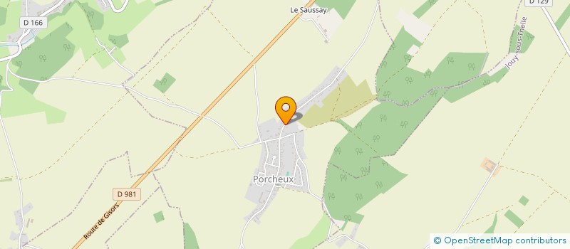 localisation de l'entreprise MONSIEUR MOHAMED BRAIEK  PORCHEUX