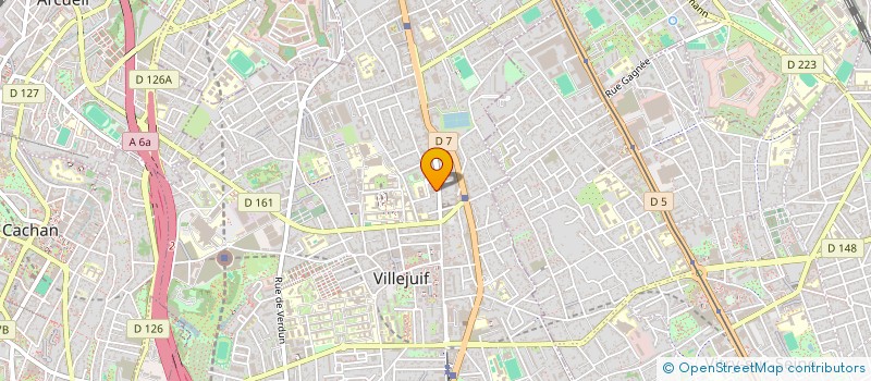 localisation de l'entreprise MONSIEUR MOHAMED BRINIS  VILLEJUIF