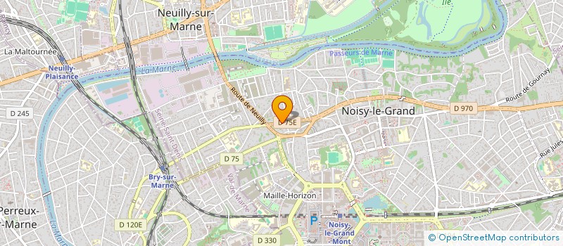 localisation de l'entreprise MONSIEUR MOHAMED CAMARA à NOISY-LE-GRAND