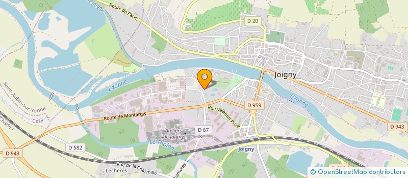 localisation de l'entreprise MONSIEUR MOHAMED CAMARA à JOIGNY