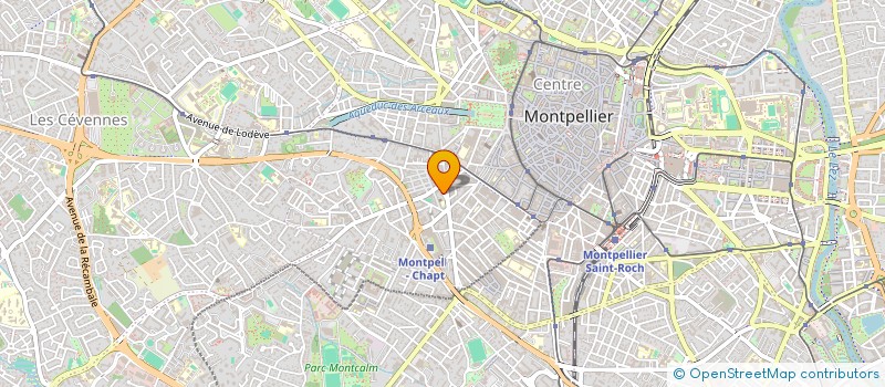 localisation de l'entreprise MONSIEUR MOHAMED CAMARA à MONTPELLIER