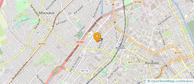 localisation de l'entreprise MONSIEUR MOHAMED CAMARA  TOURCOING