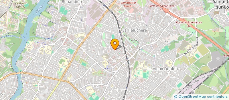 localisation de l'entreprise MONSIEUR MOHAMED CAMARA à NANTES
