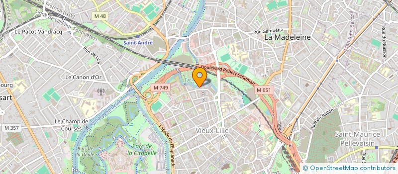 localisation de l'entreprise MONSIEUR MOHAMED CAMARA à LILLE