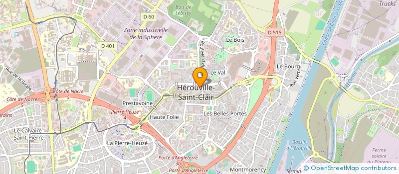 localisation de l'entreprise MONSIEUR MOHAMED CAMARA à HEROUVILLE-SAINT-CLAIR