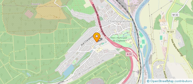 localisation de l'entreprise MONSIEUR MOHAMED CAMARA  CHAMPIGNEULLES