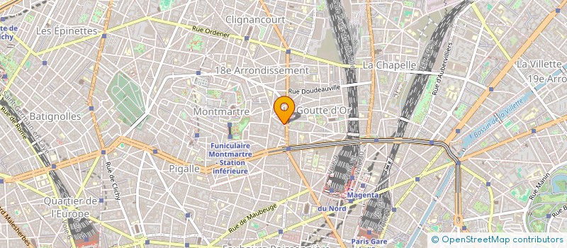 localisation de l'entreprise MONSIEUR MOHAMED CAMARA  PARIS