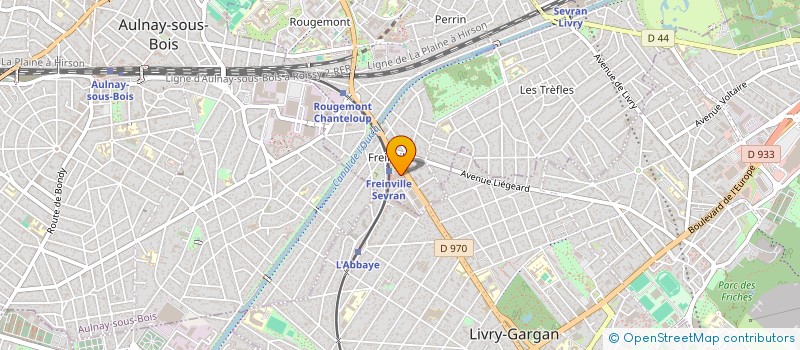 localisation de l'entreprise MONSIEUR MOHAMED CAMARA  SEVRAN