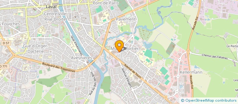 localisation de l'entreprise MONSIEUR MOHAMED CAMARA à LAVAL