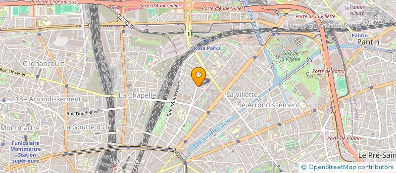 localisation de l'entreprise MONSIEUR MOHAMED CAMARA  PARIS