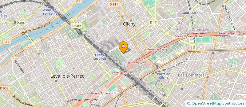 localisation de l'entreprise MONSIEUR MOHAMED CATHANCOOPEN à CLICHY