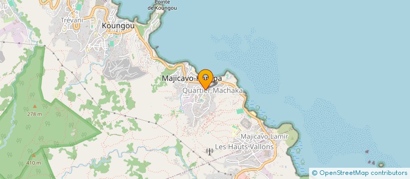 localisation de l'entreprise MONSIEUR MOHAMED CHABABI  KOUNGOU