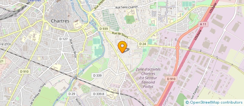 localisation de l'entreprise MONSIEUR MOHAMED CHABANA à CHARTRES