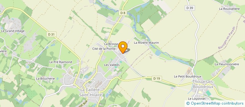 localisation de l'entreprise MONSIEUR MOHAMED CHABOUNE à LA CAILLERE-SAINT-HILAIRE