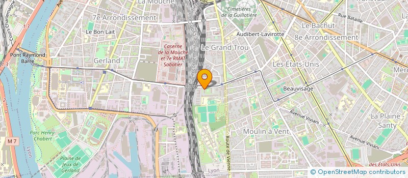 localisation de l'entreprise MONSIEUR MOHAMED CHACHOUA  LYON