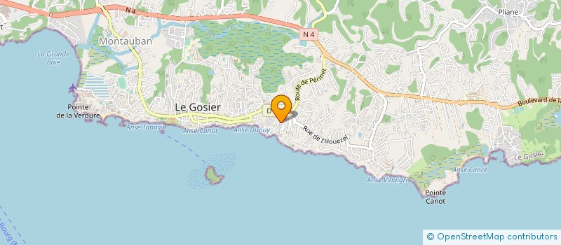 localisation de l'entreprise MONSIEUR MOHAMED CHADER à LE GOSIER