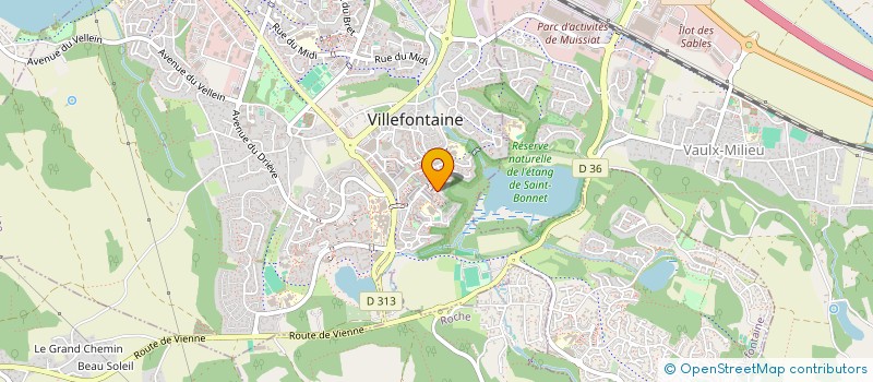 localisation de l'entreprise MONSIEUR MOHAMED CHADHLI  VILLEFONTAINE