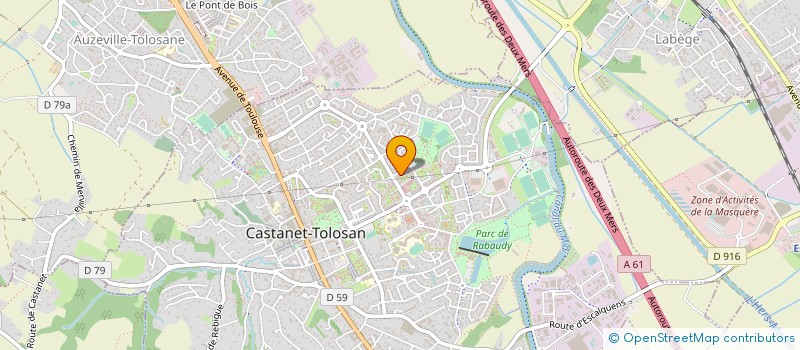localisation de l'entreprise MONSIEUR MOHAMED CHADLI à CASTANET TOLOSAN