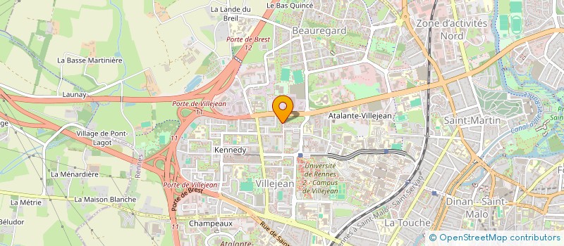 localisation de l'entreprise MONSIEUR MOHAMED CHAFA  RENNES