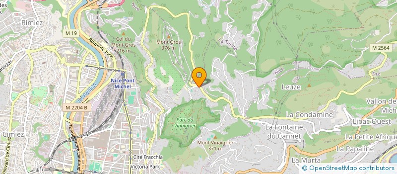 localisation de l'entreprise MONSIEUR MOHAMED CHAHMAT  NICE