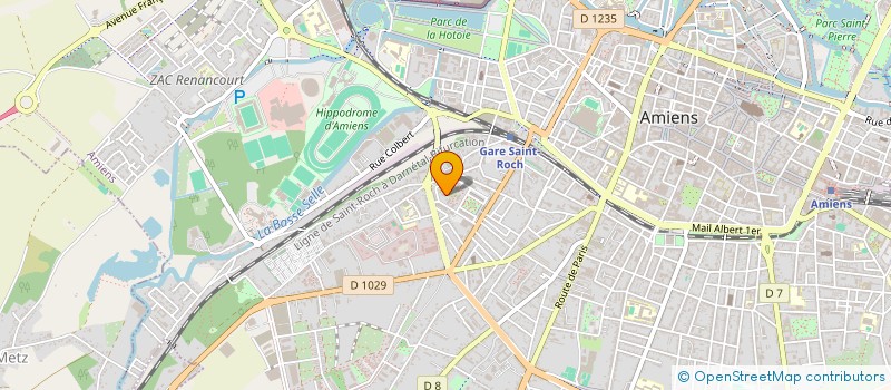localisation de l'entreprise MONSIEUR MOHAMED CHAHOURI à AMIENS