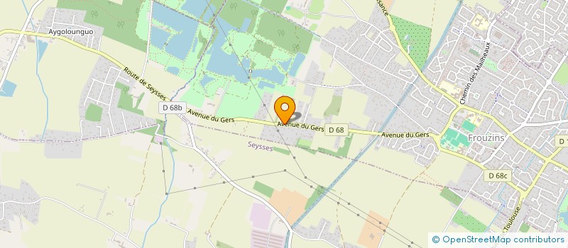 localisation de l'entreprise MONSIEUR MOHAMED CHAHROUR  FROUZINS