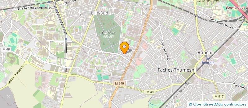 localisation de l'entreprise MONSIEUR MOHAMED CHAICH à LILLE