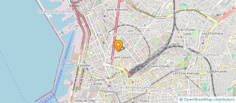 localisation de l'entreprise MONSIEUR MOHAMED CHALA à MARSEILLE