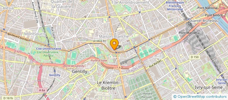 localisation de l'entreprise MONSIEUR MOHAMED CHALBI  PARIS