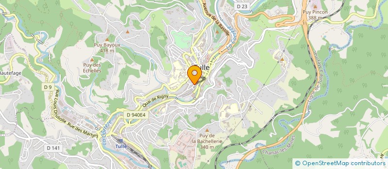 localisation de l'entreprise MONSIEUR MOHAMED CHALBI  TULLE