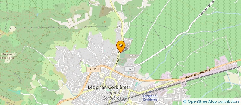 localisation de l'entreprise MONSIEUR MOHAMED CHAMLALI  LEZIGNAN-CORBIERES