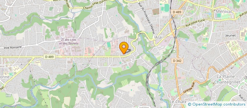 localisation de l'entreprise MONSIEUR MOHAMED CHANDOUL  FRANCHEVILLE