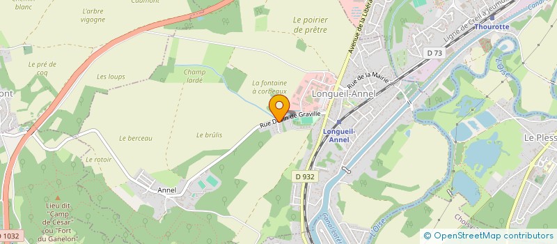 localisation de l'entreprise MONSIEUR MOHAMED CHANGA  LONGUEIL-ANNEL