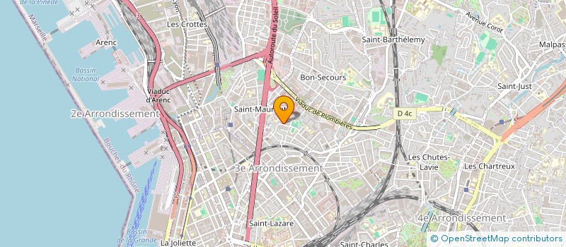 localisation de l'entreprise MONSIEUR MOHAMED CHAOUACHI à MARSEILLE
