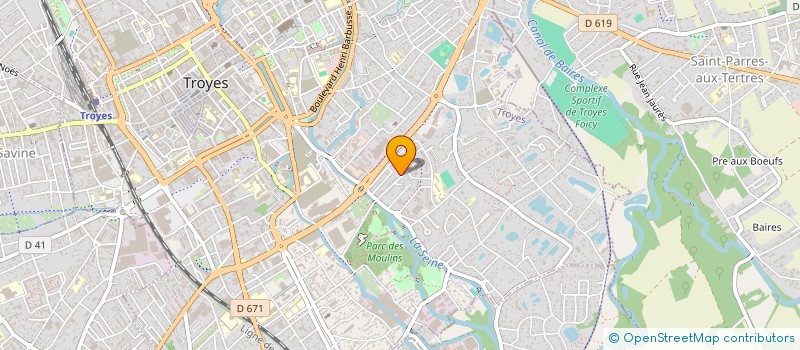 localisation de l'entreprise MONSIEUR MOHAMED CHAOUACHI  TROYES
