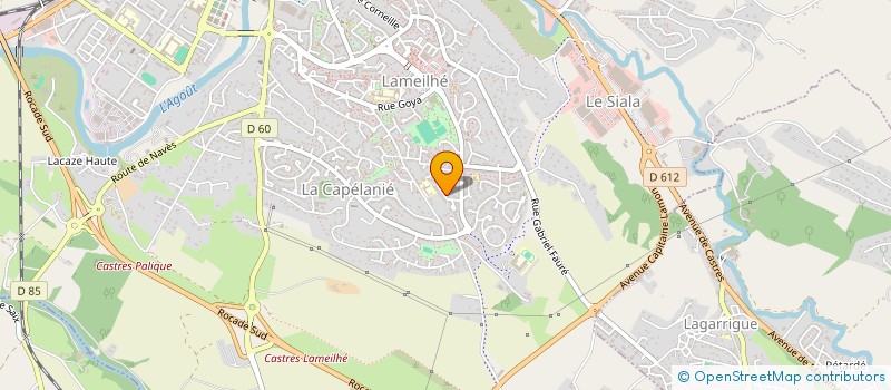 localisation de l'entreprise MONSIEUR MOHAMED CHAOUAHI  CASTRES