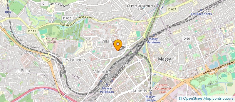 localisation de l'entreprise MONSIEUR MOHAMED CHAOUKI ADALA  MASSY