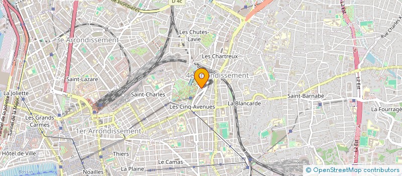 localisation de l'entreprise MONSIEUR MOHAMED CHAOUTI à MARSEILLE