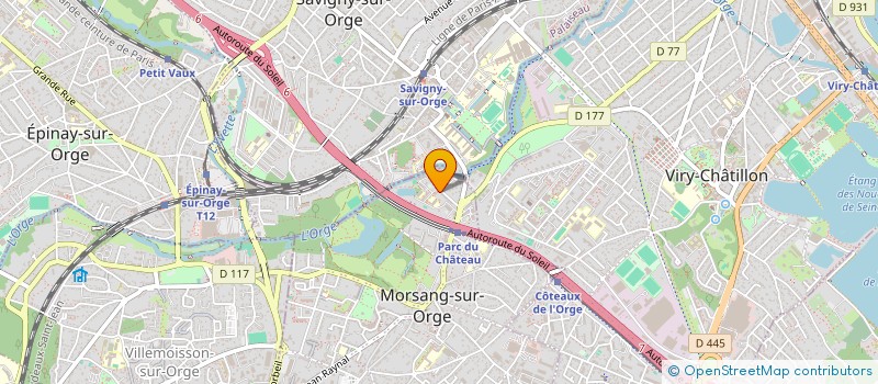 localisation de l'entreprise MONSIEUR MOHAMED CHARFI à MORSANG-SUR-ORGE